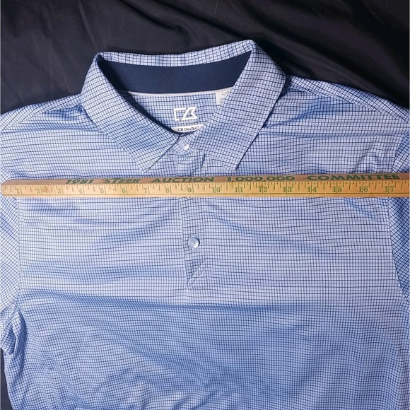 CB DryTec Lady Bird Golf Course Golf Polo Wicking Breathable Men Lt Blue LG - Picture 13 of 16